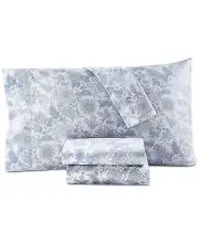 Hotel Collection Jacobean Printed 400 Thread Count Pillowcase Pair