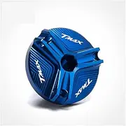 T-MAX 560 530 500 TMAX 530 SX/DX TMAX560 Motorcycle Accessories CNC Engine Oil Filter Cap Drain Plug Bolt Screw Cover(Blue)