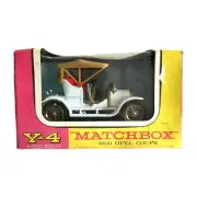 Matchbox Yesteryear Y4 1909 Opel Coupe in Type E New In Box Sealed RARE