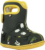 [BOGS] Baby Snow Boot, Farm Black/Multi, 8 M US Toddler