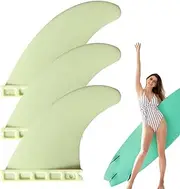 Longboard Fin Replacement, Nylon Fiberglass Surfboard Fins | Paddleboard Accessories, Decorative Multifunctional Easy Installation Surfing Supplies for Short Board, Fun Board