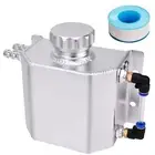 SPEEDWOW Coolant Overflow Tank Aluminum Radiator Overflow Tank with Teflon Ta...