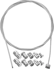 GLEAVI Stainless Steel Throttle Cable for Motorcycle Kit Nuts Go Kart Throttle Line