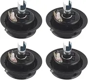 Ｂｅｓｇａ 4X Gas Control Knobs Gas Range Burner Knob Steady Replacment Practical Cooktop Burner Knobs Stovetop Knobs for Cooking Oven