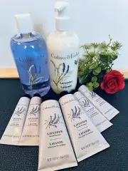 Crabtree & Evelyn Bath Gel / Lotion and Hand Therapy Bundle - Lavender