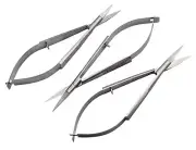 3-PCS Cvd Snip Eze Easy Squeeze Spring Scissors 4-3/4" Sewing Embroidery