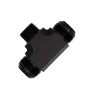 Flo Supply 1/8" NPT Male On The Side To 3AN Male Tee