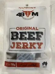Beef Jerky Original 48LazyM 50g