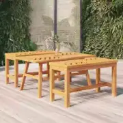 Coffee Table Side Table Outdoor Table Outdoor Furniture Solid Wood Acacia vidaXL