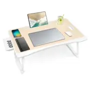 Amaredom Laptop Bed Desk Tray Bed Table, Foldable Portable Lap Desk Notebook ...