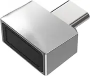 USB C Fingerprint Reader for Windows11/10 Hello, Biometric Fingerprint Login Security Lock, 0.05s 360° Sensor Security Device Login, for Instant Access, No Password Login