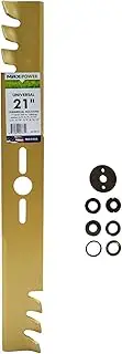 Maxpower 331981B 21-Inch Universal Gold Metal Mulching Lawn Mower Blade