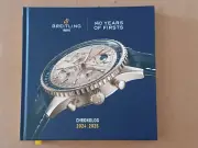 2024 2025 BREITLING CHRONOLOG WATCH CATALOG HARDCOVER BOOK MINT! 228 PAGES