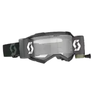Scott Fury WFS Roll off Goggles All Black with Works Lens Motocross Enduro ATV