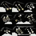 草莓EARRINGSCDLETTER不對稱耳釘女做舊耳環BRASS925SILVER針號HS120423342444