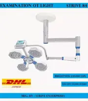 Operation Theater light Star-105 Single Satellite Ceiling-mounted/mobile OT Lamp