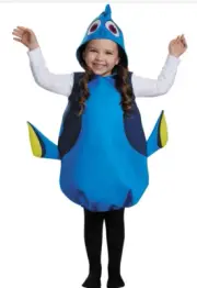 New Finding Dory Child Girls Costume for 3yrs