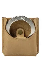 SENTRY Single Handcuff Pouch/Open Top (Coyote Brown)