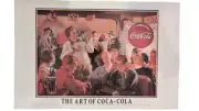 THE ART OF COCA COLA LITHOGRAPH WITH FRANK SINATRA SINGING