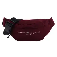 在飛比找momo購物網優惠-【Tommy Hilfiger】白標字母logo斜側前胸包(