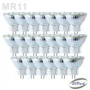 20 Pack MR11 Led Spot Light lamp Bulb 1.5W 220V-240V GU4 Downlight Wide Beam