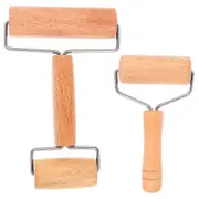 Wood Rolling Pin, Dough Roller Pizza Roller Cookie Cake Baking