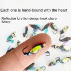 1/5PCS Fly Fishing Lures Kit Trout Jigs Spinner Swim Baits Flies Fly Fishing