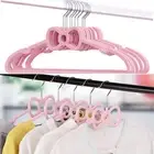 Swivel Hook Hangers Coat Hangers Bowknot Girl Hangers for Organization of 10