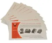 Card Reader Cleaning Swipe Cards (10 / box) (G4)