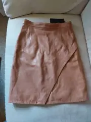 BNWT Stunning Kookai Soft Leather Skirt Size 36 [Also Suit XS, S]