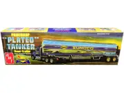 Model Kit 1970 Fruehauf Plated Tanker Semi-Trailer Sunoco 1/25 Scale AMT