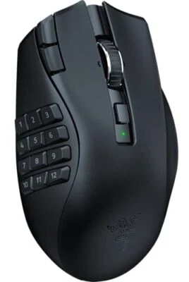 Razer (Razor) NAGA V2 HYPERSPEED Wireless Gaming Mouse Programable 19 button