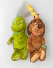 DR. SEUSS HOW THE GRINCH STOLE CHRISTMAS - 20" GRINCH & 24" MAX PLUSH TOY ANIMAL