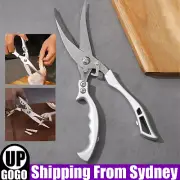 Multi-Purpose Stainless Steel Ultra Sharp Chicken Bone Kitchen Scissors Shears