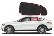 Genuine SNAPSHADES Car Rear Window Shades for Mercedes-Benz GLC Coupe 1st Gen...
