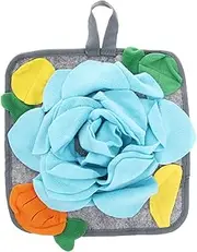 Ipetboom Rabbit Snuffle Pad Pet Slow Feeding Mat Rabbit Toys Foraging Mat Supply