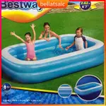 BESTWAY 54006 INFLATABLE SWIMMING POOL 262*75*51CM RECTANGUL