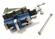 Fixed Vertical Milling Lathe Slide 4" X 5" With 2" Self Centering Vice And Nuts