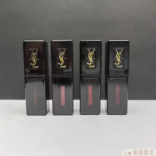 YSL 聖羅蘭 奢華緞面漆光 黑管唇釉 409# 440# 610# 小樣 體驗2.8ml mini款[居居美妝]