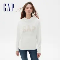 在飛比找蝦皮商城優惠-Gap 女裝 Logo帽T-牛奶白色(544937)