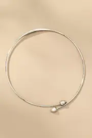 NWT ANTHROPOLGOIE CRYSTAL OPEN COLLAR NECKLACE