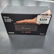 Marshall Emberton II Portable Bluetooth Speaker Playtime IPX7 Waterproof 30+hr