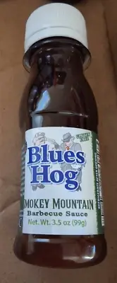 Lot 66 (3.5oz) Blues Hog Smokey Mountain Barbecue Sauce Bottles - Travel Size