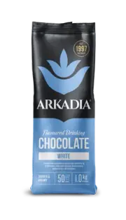 Arkadia Flavoured Drinking Chocolate - White 1kg