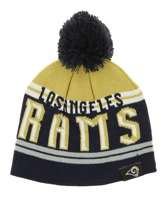 Outerstuff NFL Youth Los Angeles Rams Helix Jacquard Ultimate Knit Hat