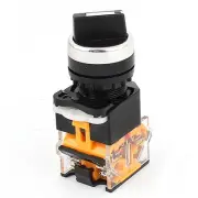 LA38/203 AC 400V 10A NO/NC DPST 2 Position Rotary Selector Switch