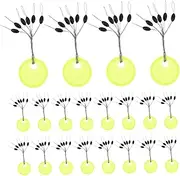 100pcs Shaped Fishing Rubber Fishing Line Stops Tangle Float Stoppers for Easy Casting for Enthusiasts