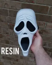 Resin Doofy Ghostface Mask Scary Movie Scream Halloween Ghost Face Costume