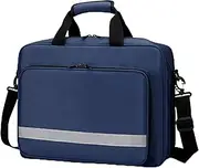 Be-Better Medical Bag Empty First Aid Bag Emergency Medicine Bag with 5 transparent visible pouches,Medical Bag Organizer Empty Medicine Mag for Traveling nurses