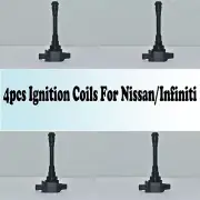 4pcs Ignition Coils For Nissan Sentra Altima Rogue Cube Versa Infiniti Q70 FX50 (for: Nissan)